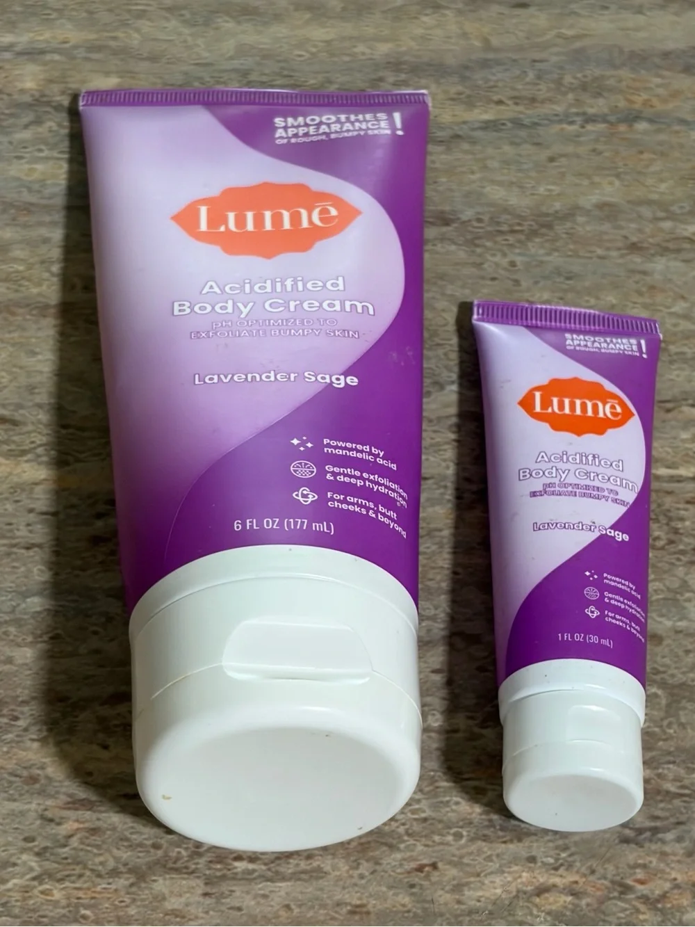 Lume Lavender Sage Acidified Body Cream Set